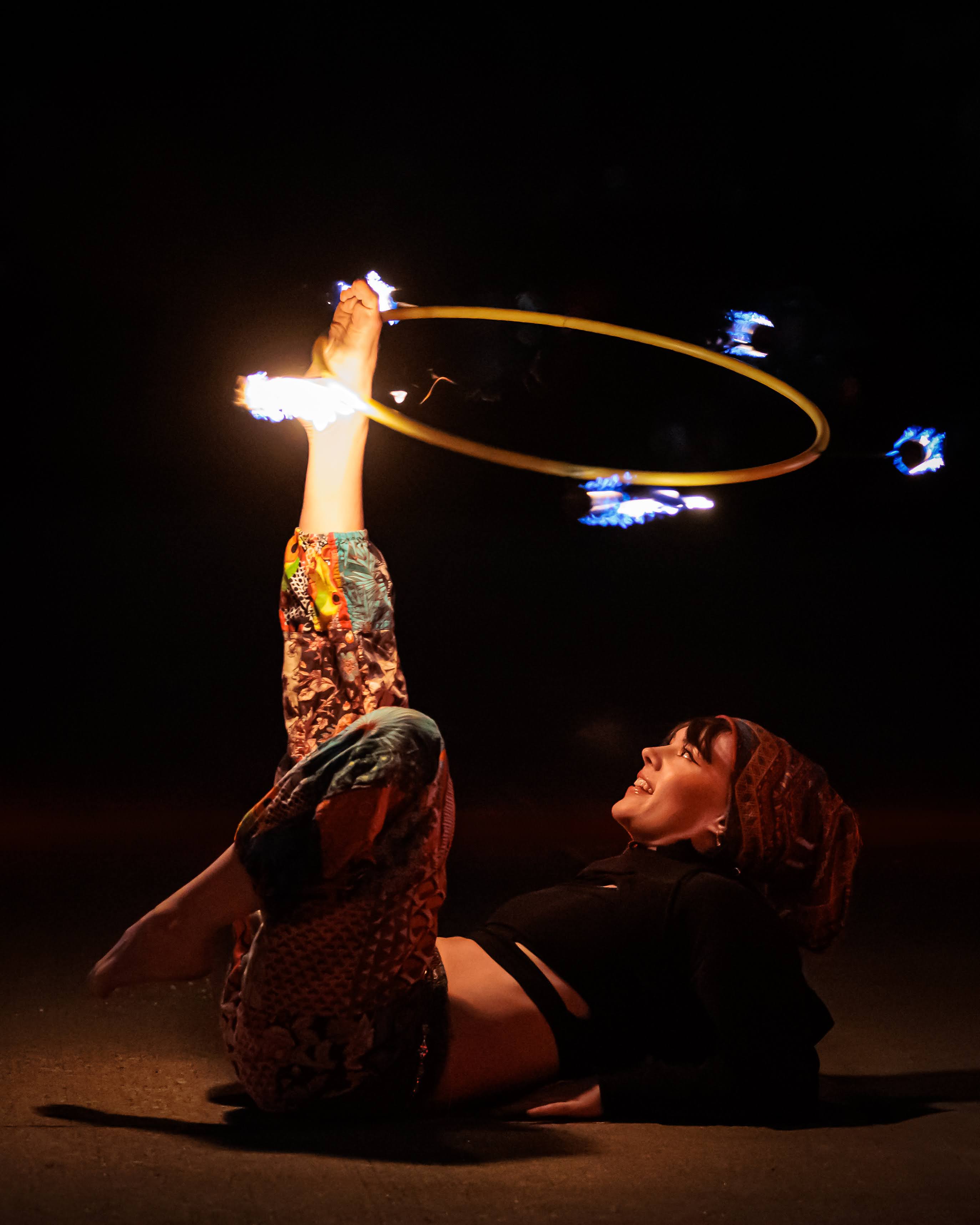 Fire performance photo by Ralph Alverson