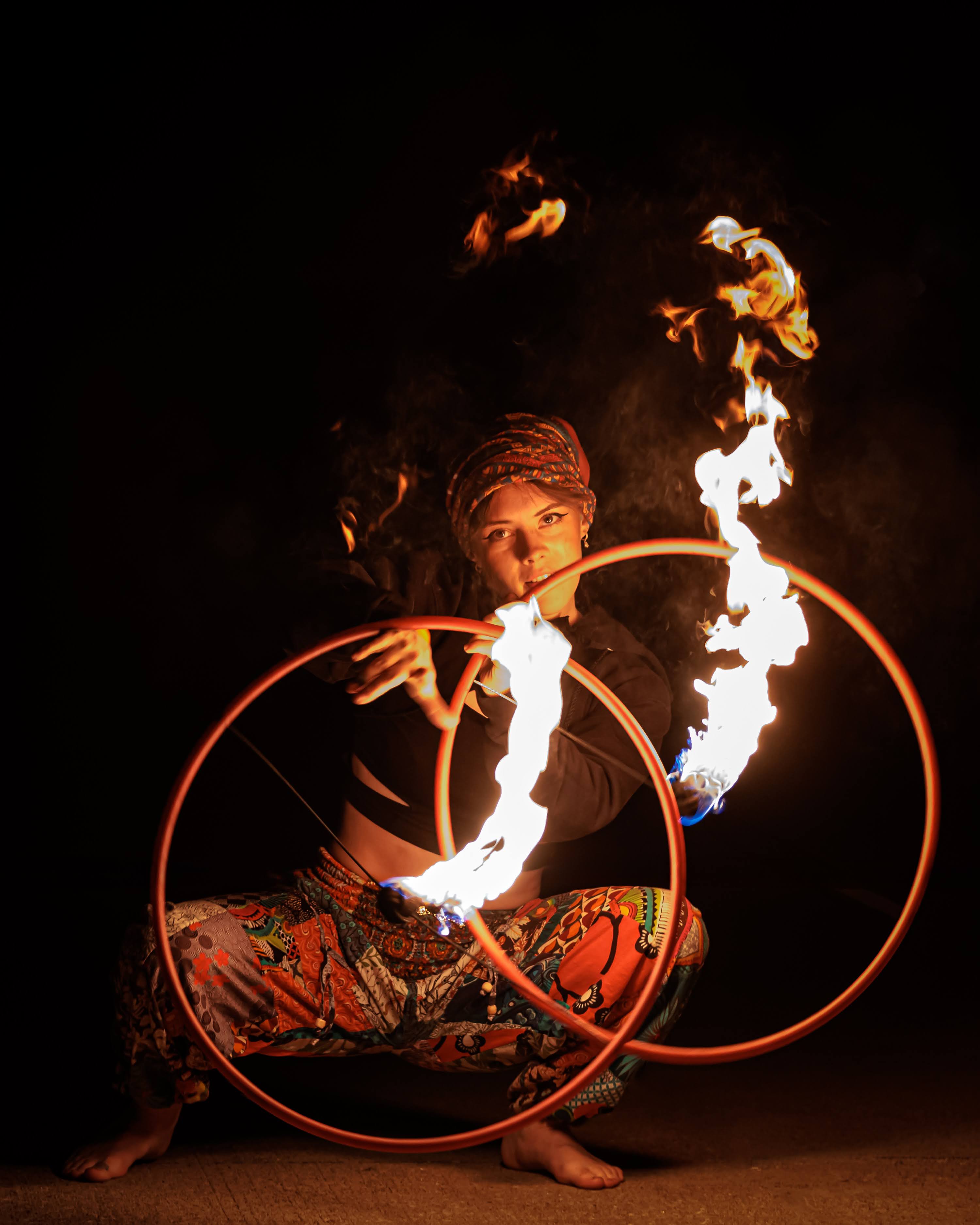 Fire performance photo by Ralph Alverson